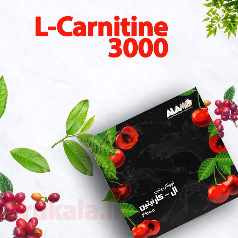ویال خوراکی کارنیتین 3000 آلامو
