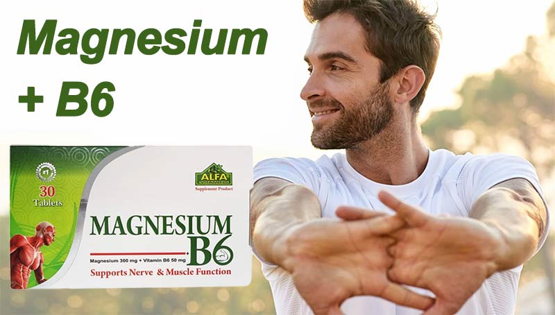 خرید منیزیم ب6 آلفا ویتامینز