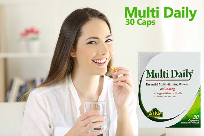 قرص مولتی دیلی 30 عددی آلفا