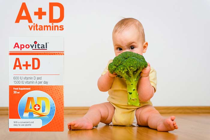 قطره ویتامین آ د آپوویتال