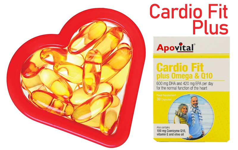 کپسول کاردیوفیت پلاس امگا و کیوتن آپوویتال