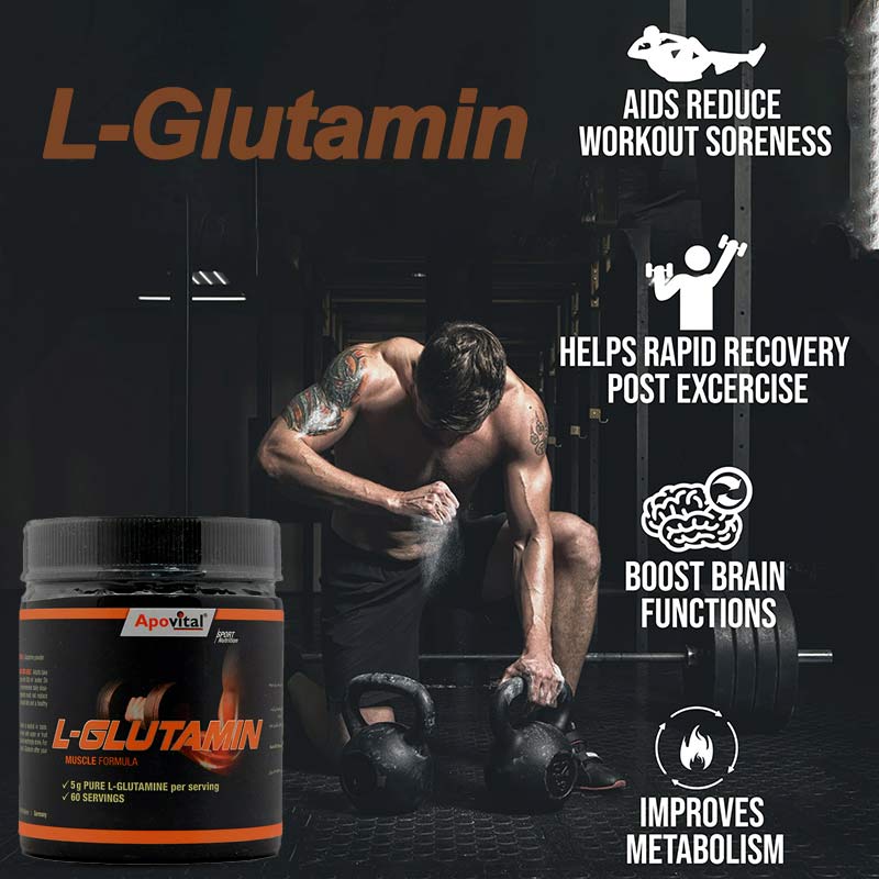 پودر گلوتامین آپوویتال
