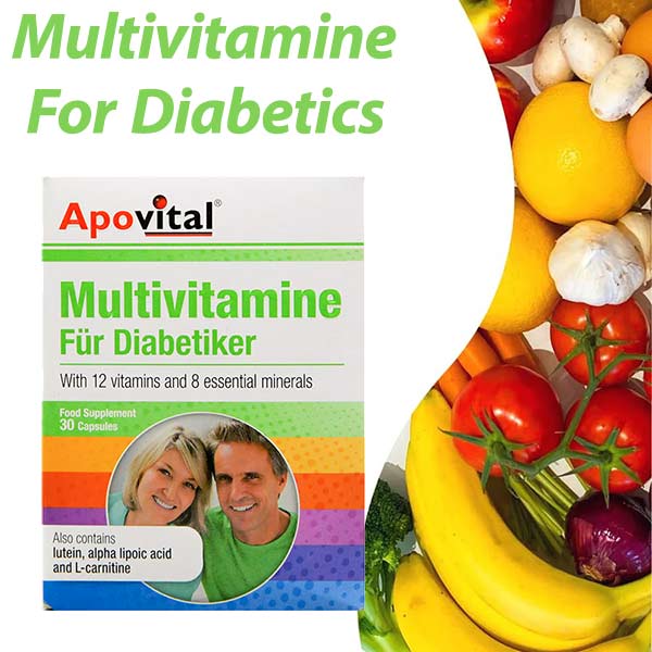 قرص مولتی ویتامین افراد دیابتی اپوویتال