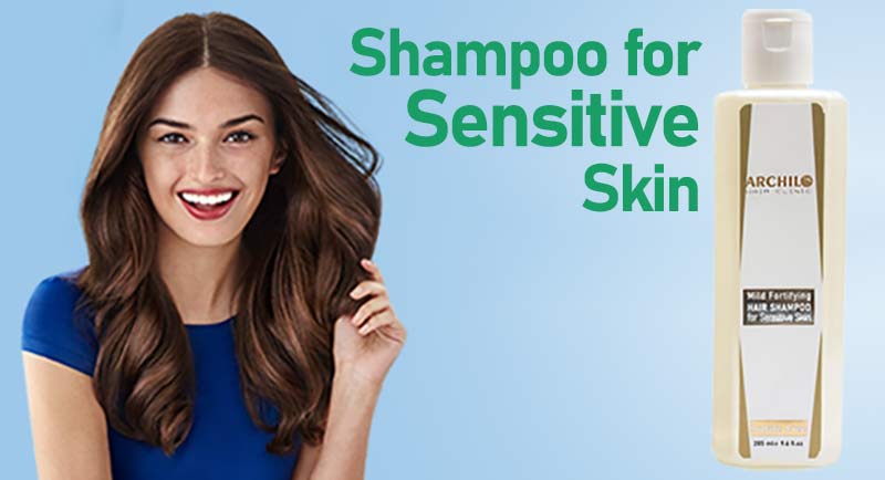 شامپو تقویت کننده ملایم پوست سر حساس آرچیلو