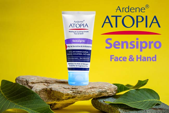 کرم دست و صورت مرطوب کننده اتوپیا آردن برای پوست حساس 