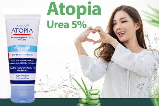 کرم مرطوب کننده صورت  5 درصد اوره درای ریلیف آردن 