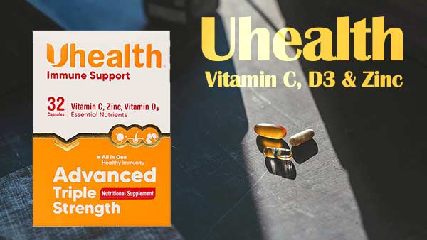 قرص ویتامین سی د3 و زینک یوهلث