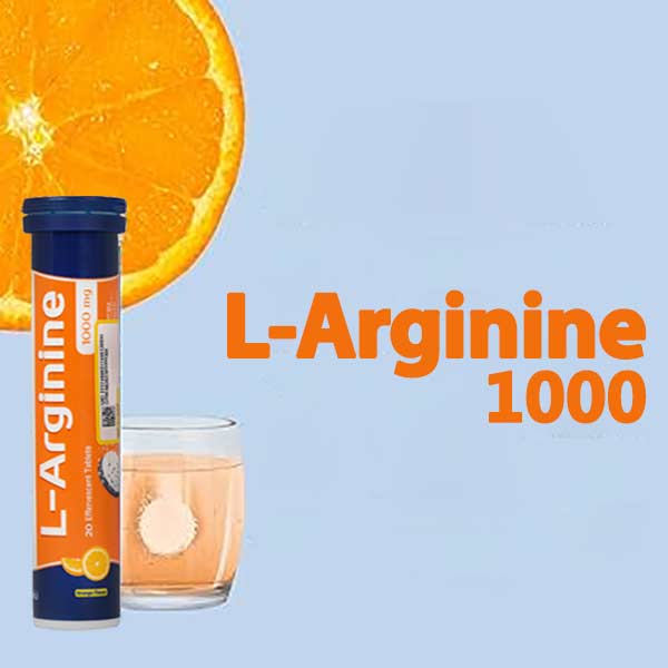 قرص جوشان آرژنین 1000 میلی گرم آریا دارو