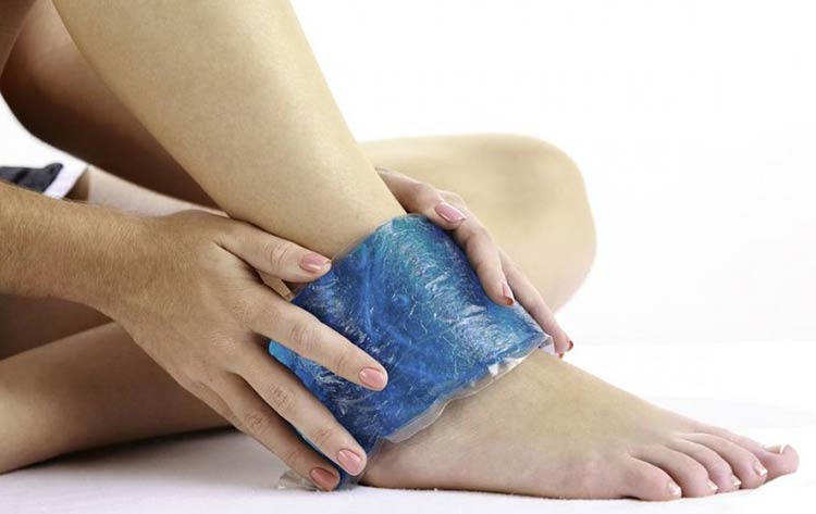 سرما درمانی برای تسکین درد عضلات