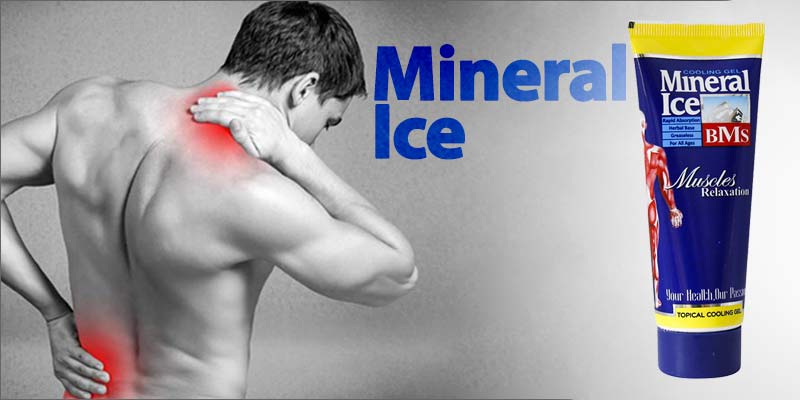 ژل خنک کننده مینرال آیس بی اس ام