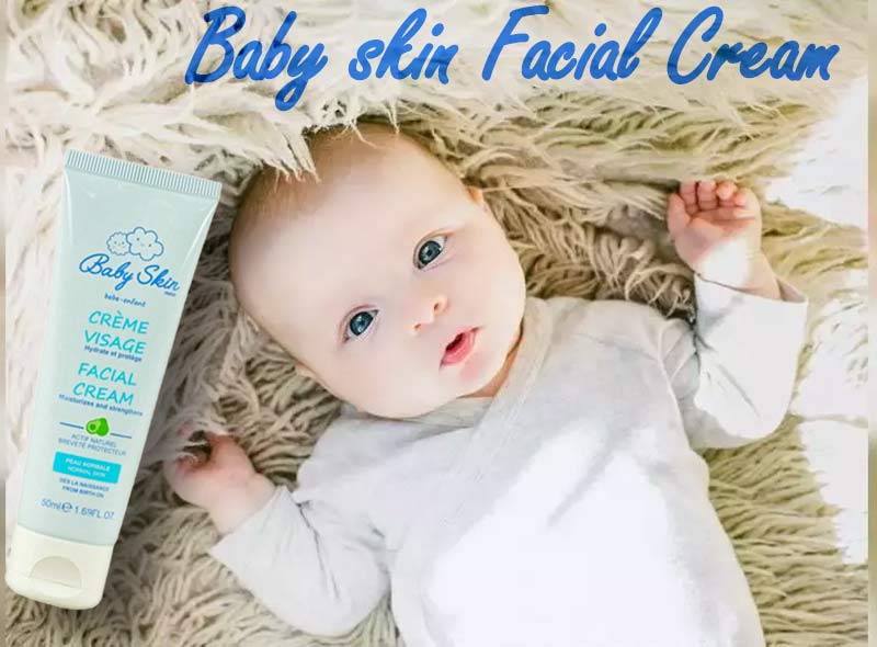 کرم مرطوب کننده صورت کودک بیبی اسکین 