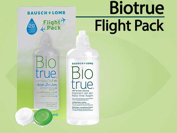 Biotrue flight pack