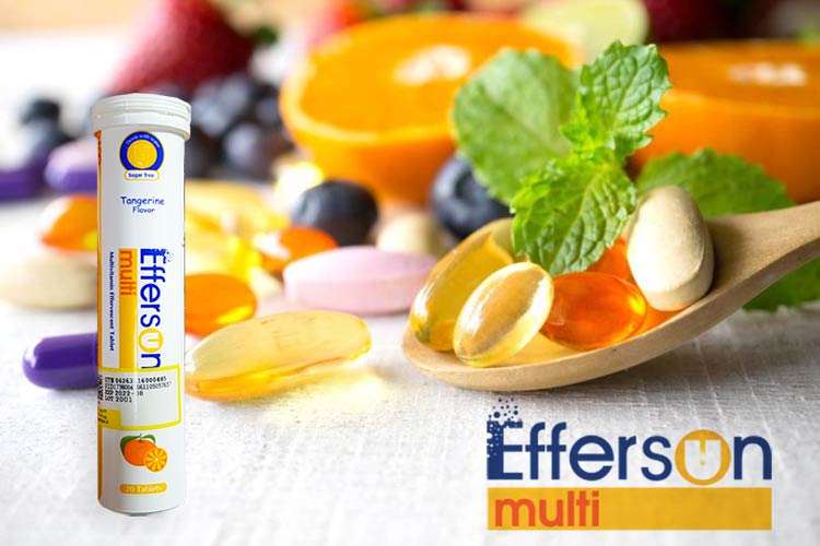 مولتی ویتامین جوشان افرسان بهشاد دارو