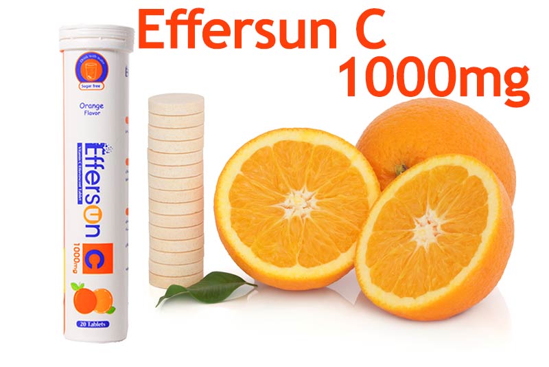 قرص جوشان افرسان سی ۱۰۰۰ بهشاد دارو