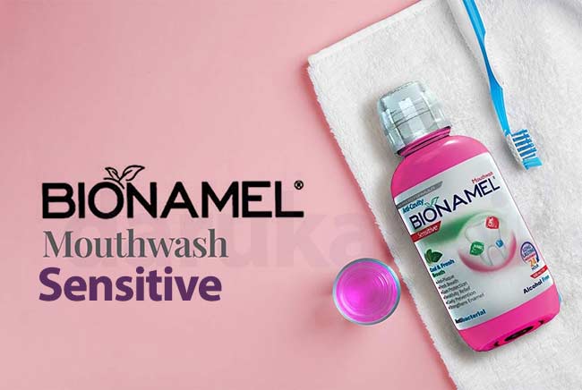 دهان شویه دندان و لثه حساس بایونمل