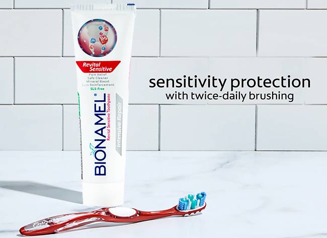 خمیردندان مناسب دندان های حساس بایونمل 