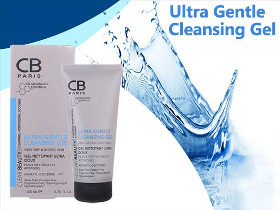 ژل شستشوی صورت پوست خشک سی بی 