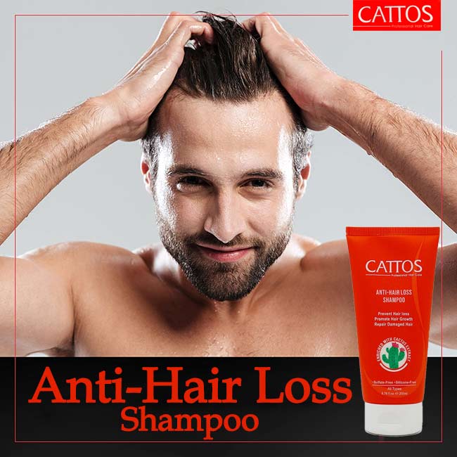 شامپو ضد ریزش موی کاتوس بدون سولفات