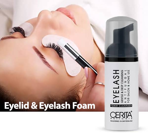شامپو فوم پلک و مژه اکستنشن سریتا