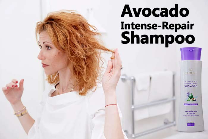 شامپو آووکادو و ویتامین F سینره