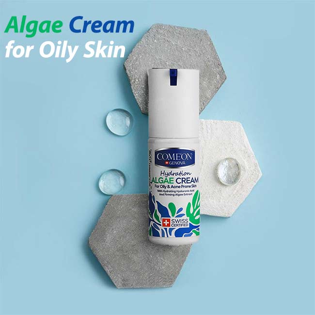 کرم آبرسان جلبک پوست چرب کامان