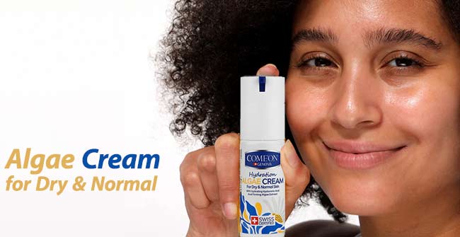 کرم آبرسان جلبک کامان برای پوست خشک و نرمال