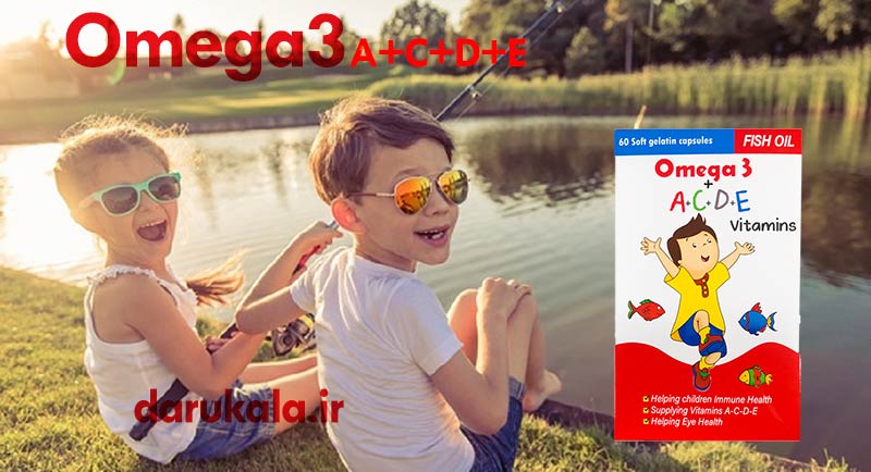 سافت ژل ژلاتینی امگا ۳ کودک دانا