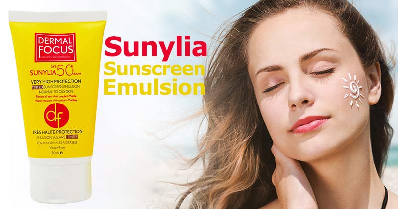 امولوسیون ضد آفتاب سانیلیا رنگی پوست چرب درمال فوکوس