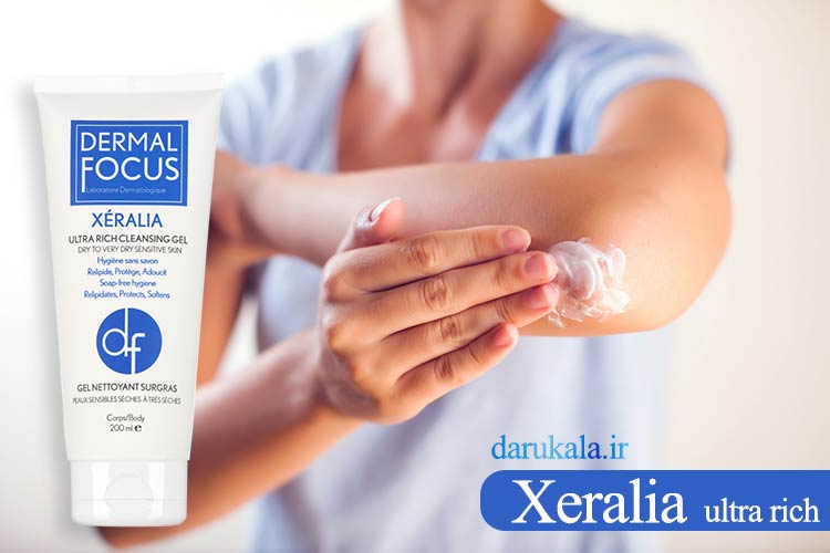 ژل شوینده بدن زرالیا اورلترا ریچ درمال فوکوس