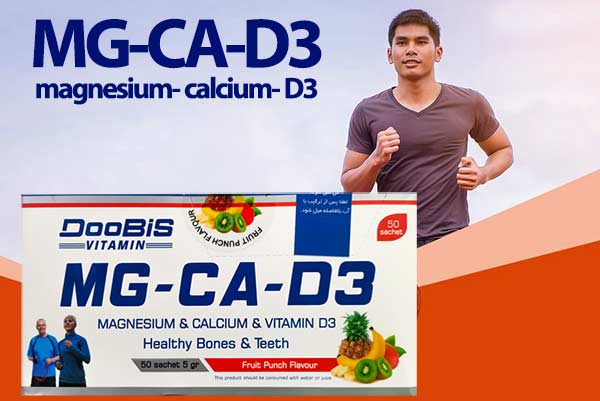 ساشه کلسیم منیزیم د3 دوبیس