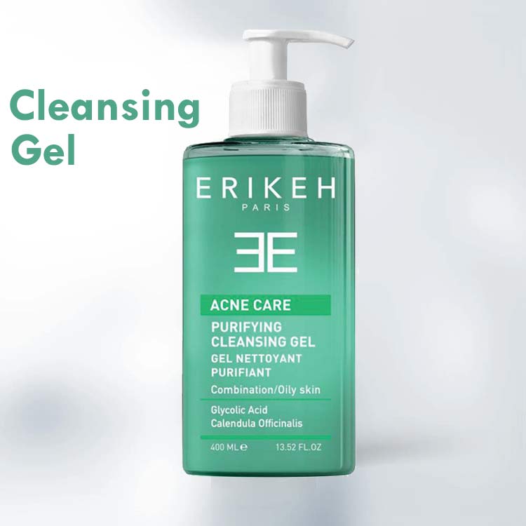 ژل پاک کننده پوست چرب اریکه 400 میلی 