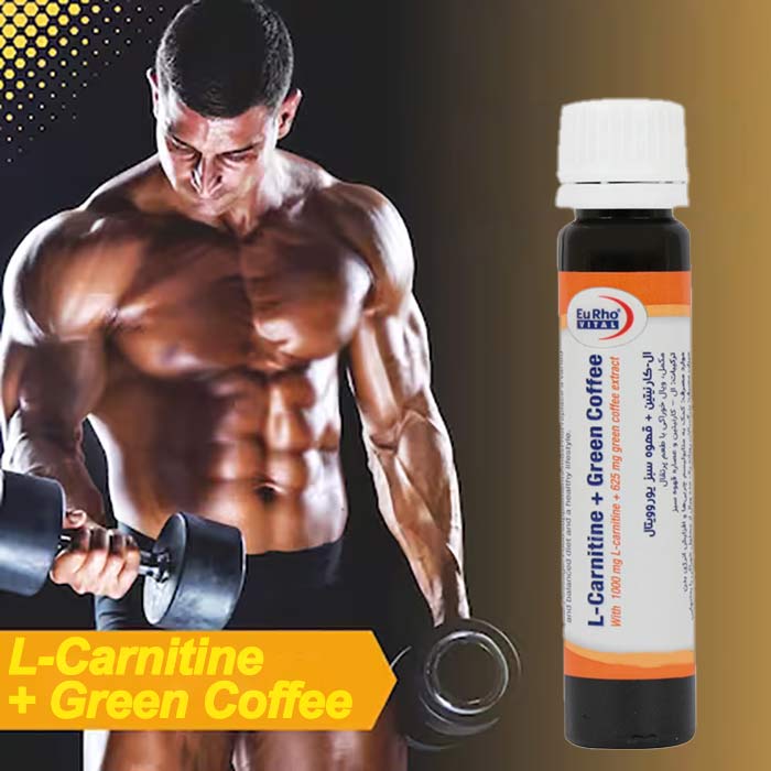 ویال ال کارنیتین و قهوه سبز یوروویتال