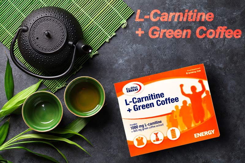 ویال خوراکی کارنیتین + قهوه سبز یوروویتال