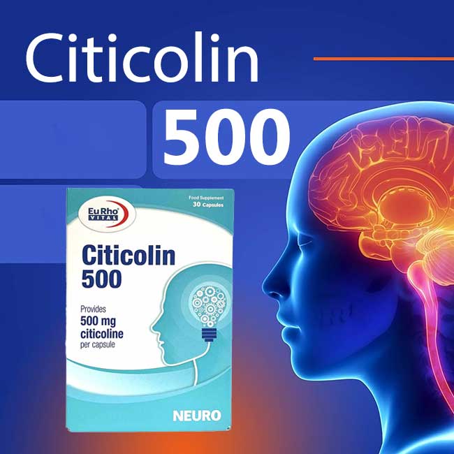 قرص سیتی کولین 500 یوروویتال