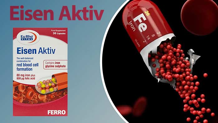 کپسول آیزن اکتیو یوروویتال در داروکالا