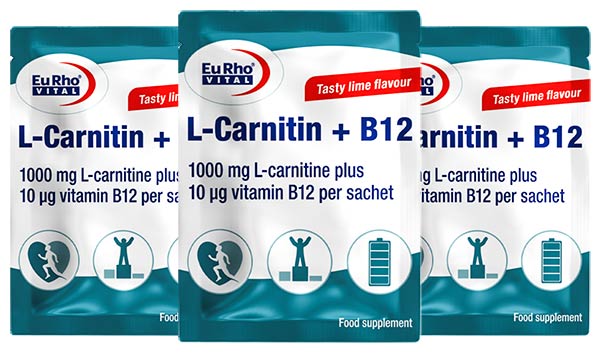 پودر ال کارنیتین + ب12 یوروویتال