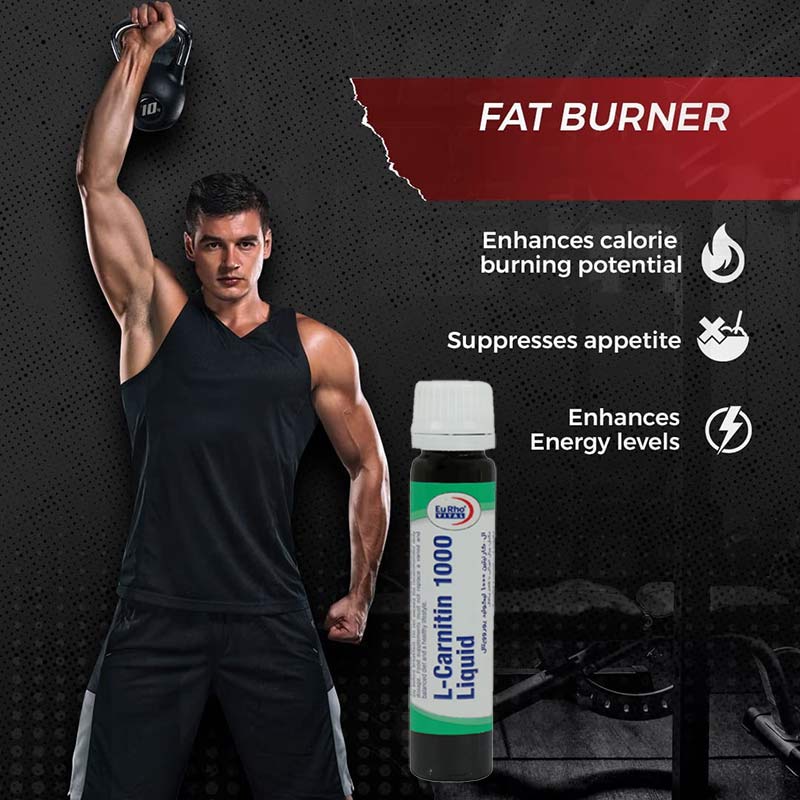 ویال خوراکی کارنیتین 1000 یوروویتال