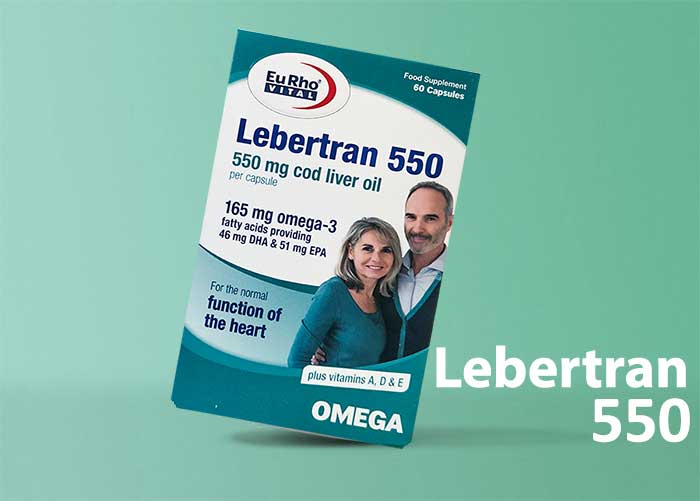 کپسول لبرترن 550 یوروویتال