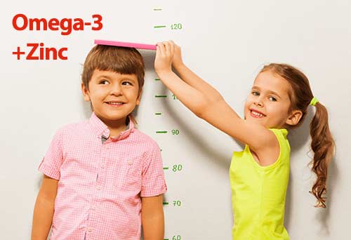 شربت امگا 3 زینک یوروویتال برای رشد کودک