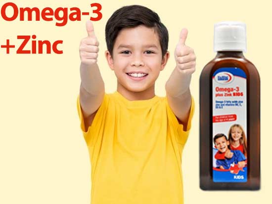 امگا 3 پلاس زینک کیدز یوروویتال