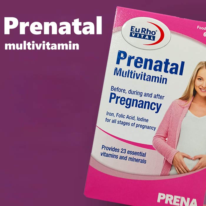 ویتامین های مهم در بارداری در قرص پریناتال مولتی ویتامین