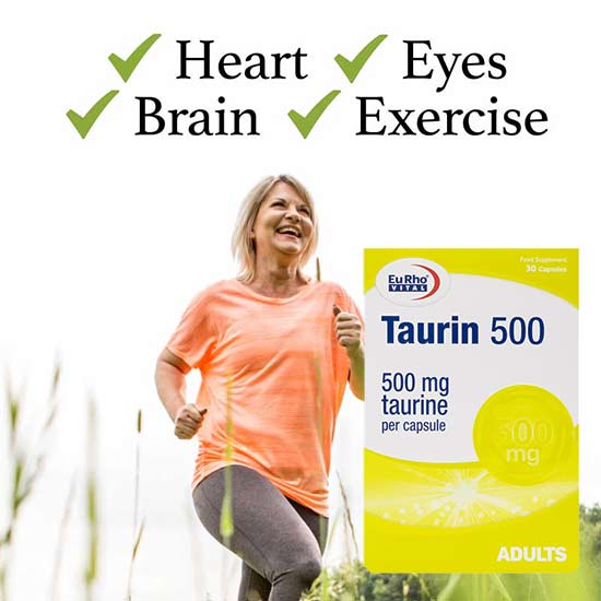 مزایای قرص تائورین یوروویتال