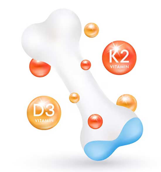 کپسول ویتامین د3 پلاس کا2 یورو