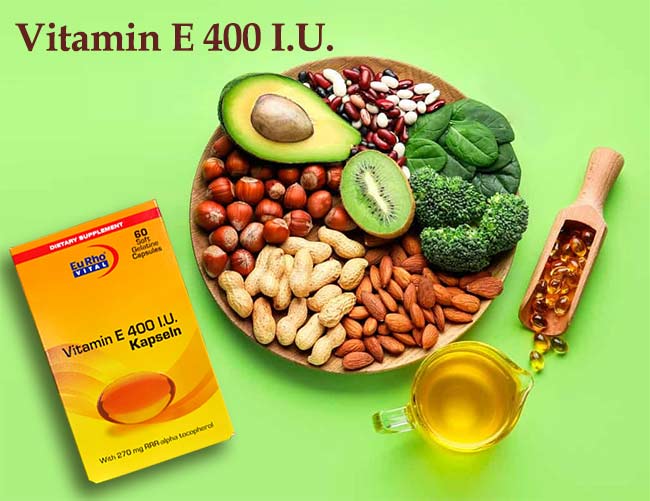 کپسول ویتامین ای یوروویتال زرد