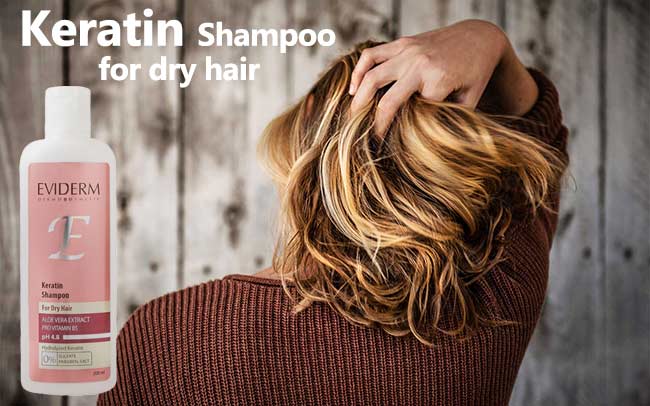 خرید شامپو حاوی کراتین اویدرم