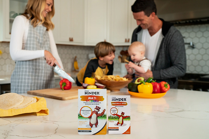 مولتی ویتامین کیندر برای کودک