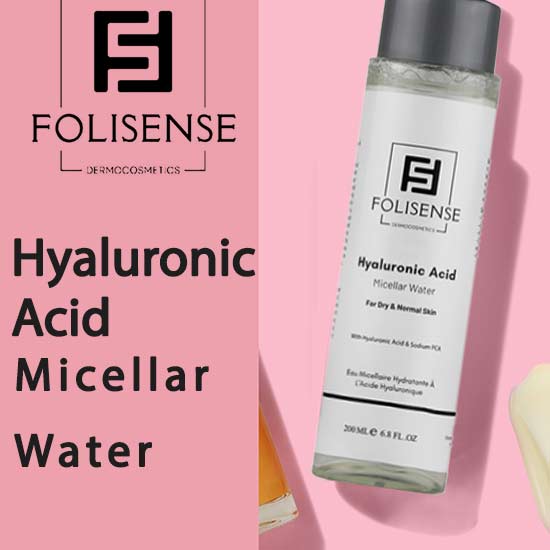 میسلار واتر پوست خشک فولیسنس