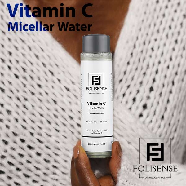 میسلار واتر روشن کننده و پاک کننده ویتامین سی فولی سنس