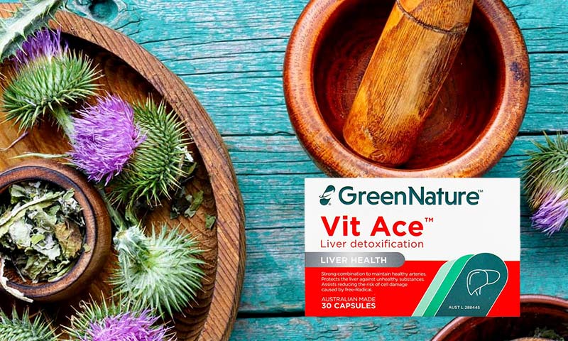 درمان کبد چرب با کپسول ویت ایس گرین نیچر