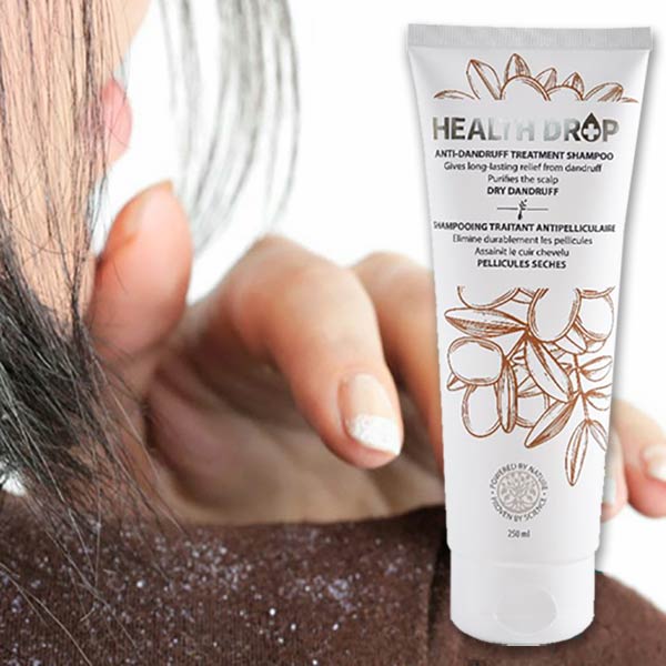 خرید شامپو ضد شوره هلس دراپ برای موهای خشک و شوره خشک